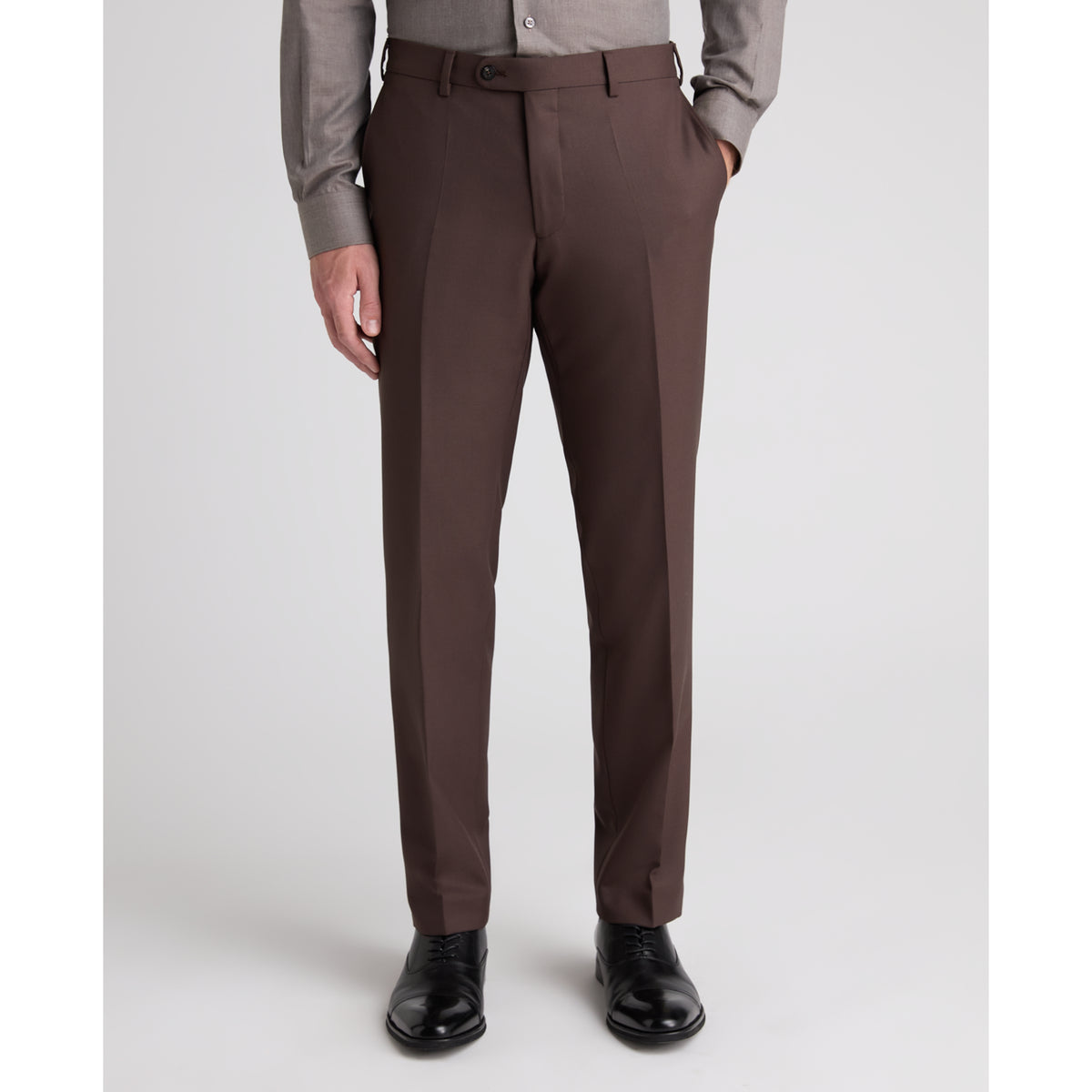 Remus Uomo 72741 47 Brown/Grey Trouser Tapered