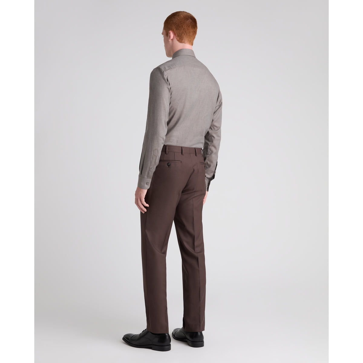 Remus Uomo 72741 47 Brown/Grey Trouser Tapered