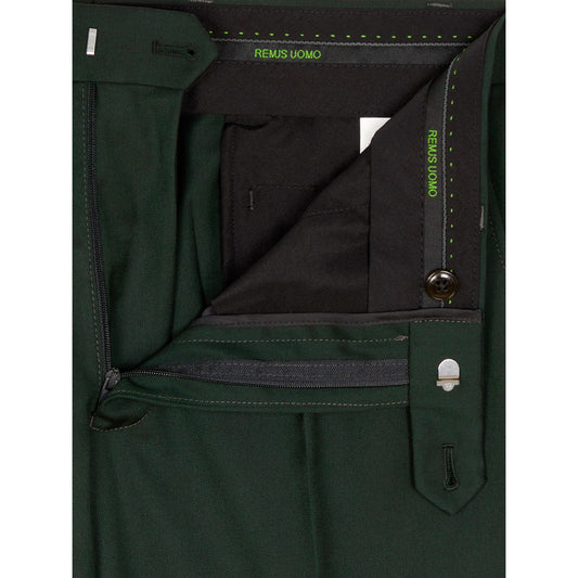 Remus Uomo 72742 39 Fir/Bottle Green Trouser Slim