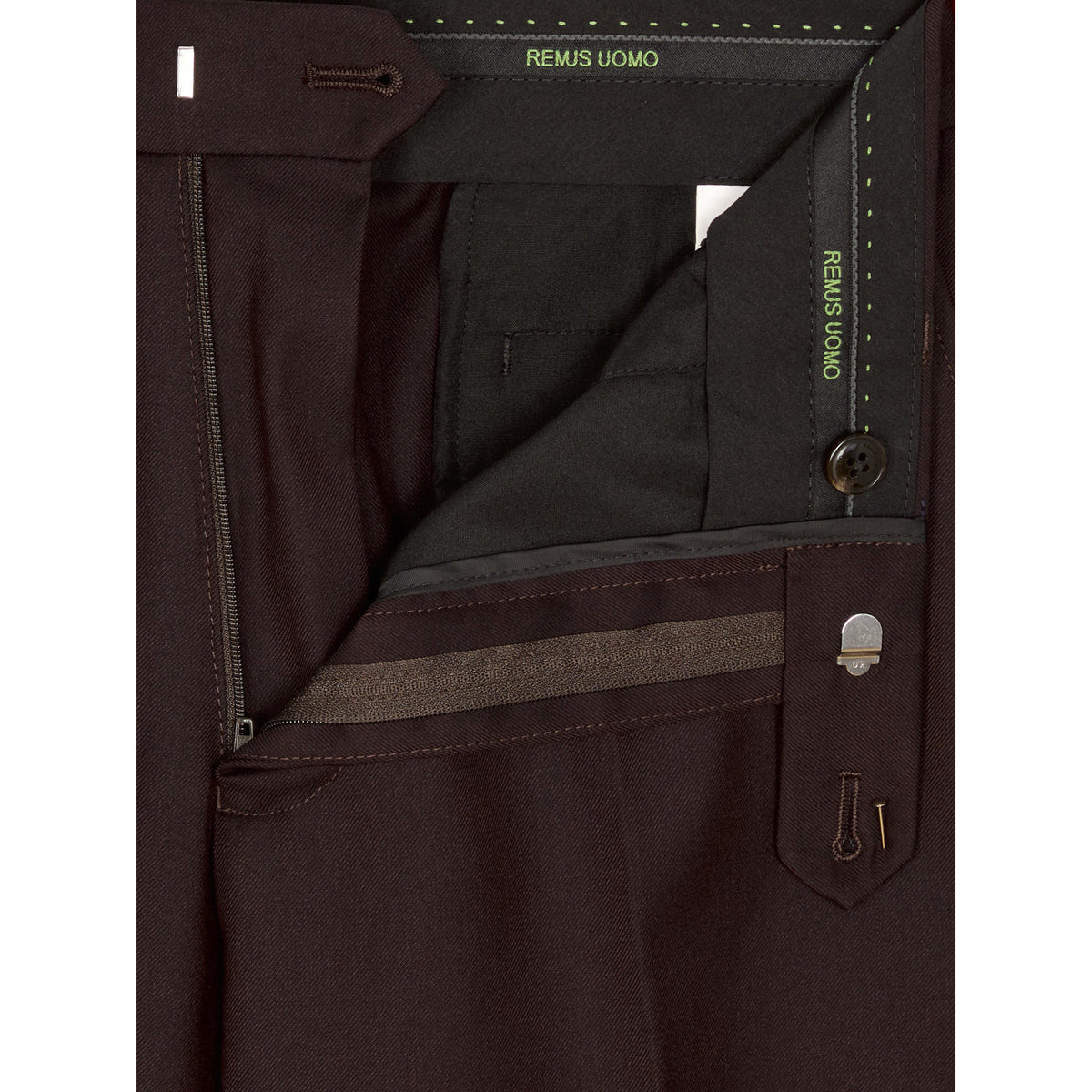 Remus Uomo 72742 69 Wine Trouser Slim