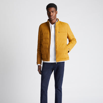 Remus Uomo 80480 54 Ochre Quilted Jacket