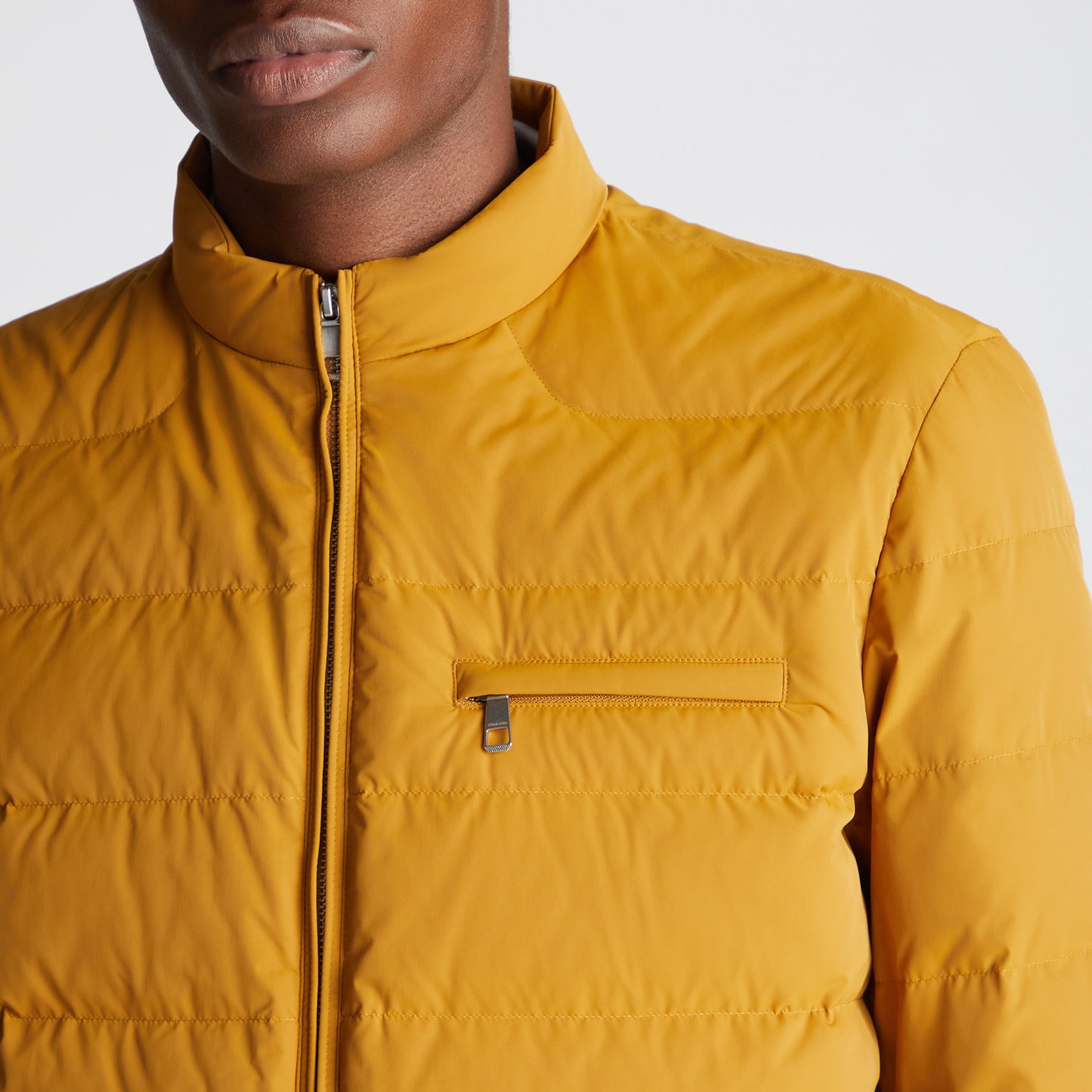 Remus Uomo 80480 54 Ochre Quilted Jacket