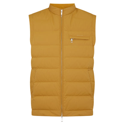 Remus Uomo 80481 54 Ochre Quilted Gilet