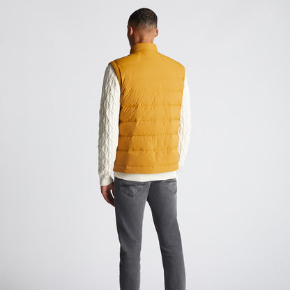 Remus Uomo 80481 54 Ochre Quilted Gilet