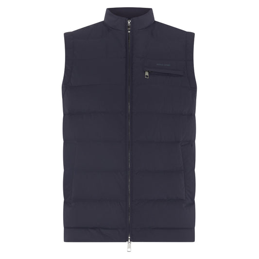 Remus Uomo 80481 78 Navy Quilted Gilet