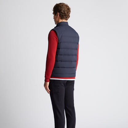 Remus Uomo 80481 78 Navy Quilted Gilet