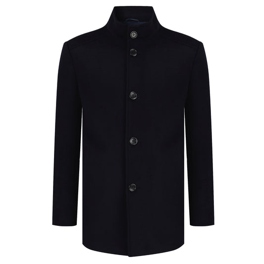 Daniel Grahame 90206 28 Navy Watson Overcoat