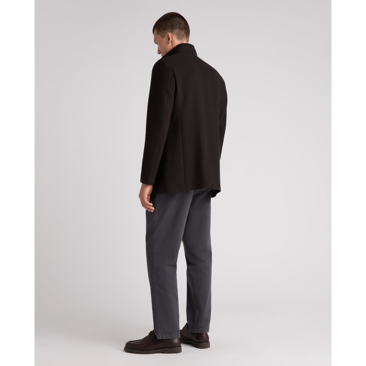 Remus Uomo 90374 49 Dark Chocolate Jonah Overcoat