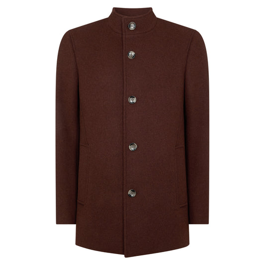 Remus Uomo 90374 68 Wine Jonah Overcoat