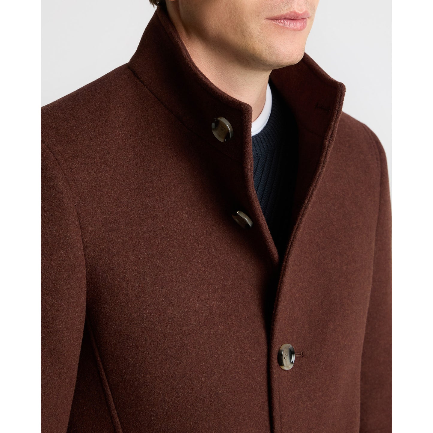 Remus Uomo 90374 68 Wine Jonah Overcoat