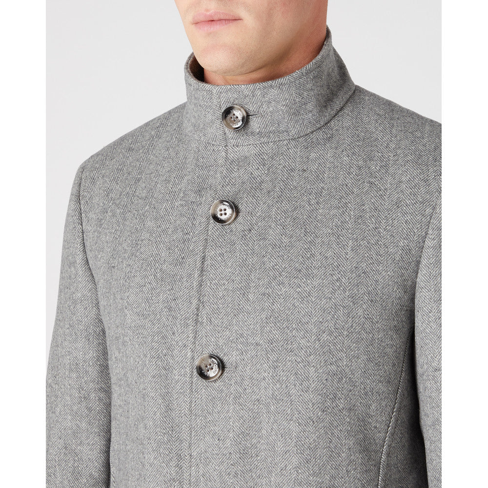 Remus Uomo 90410 05 Grey Jonah Overcoat