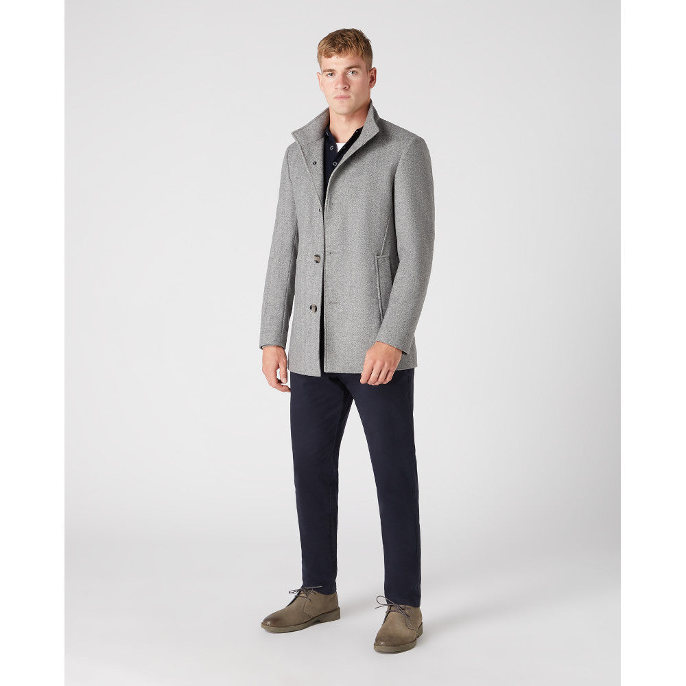 Remus Uomo 90410 05 Grey Jonah Overcoat