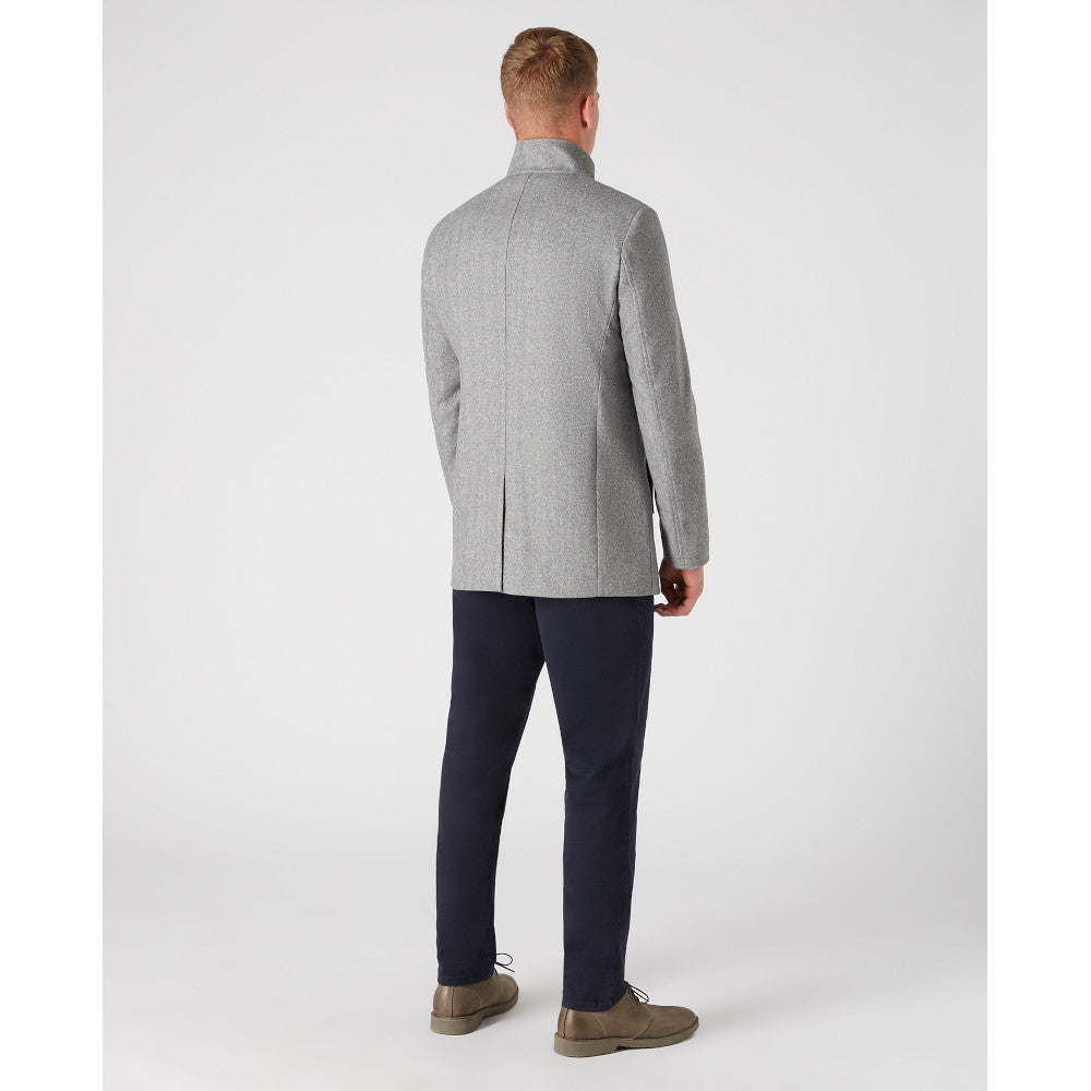 Remus Uomo 90410 05 Grey Jonah Overcoat