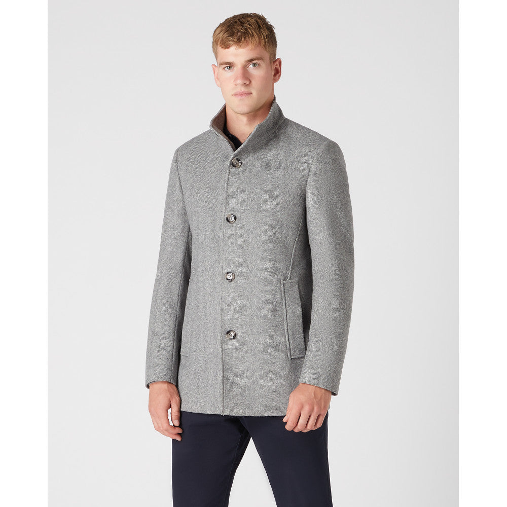 Remus Uomo 90410 05 Grey Jonah Overcoat