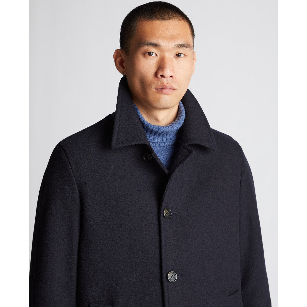 Remus Uomo 90474 78 Navy Aiden Wool Coat