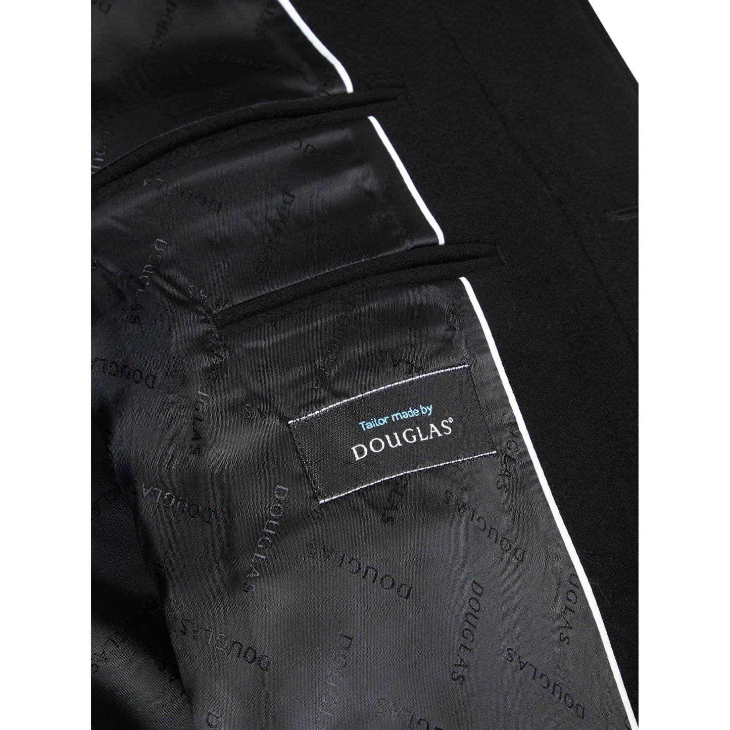 Douglas 90558 00 Black Hetton Overcoat