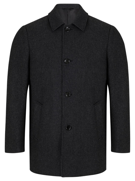 Daniel Grahame 90604 09 Charcoal Bales Overcoat