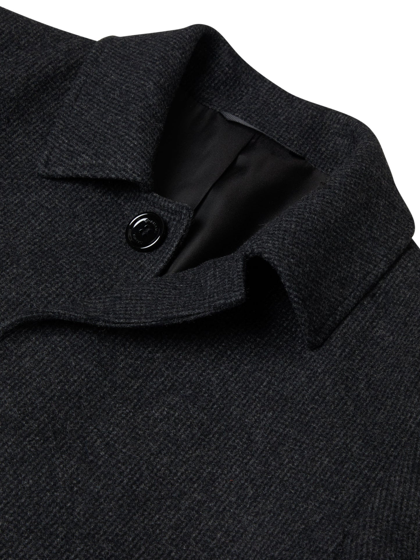 Daniel Grahame 90604 09 Charcoal Bales Overcoat
