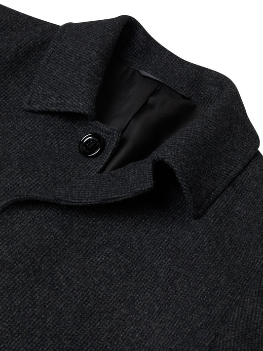 Daniel Grahame 90604 09 Charcoal Bales Overcoat