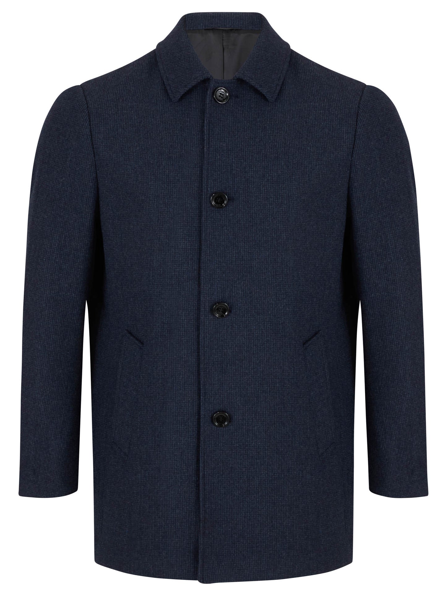 Daniel Grahame 90604 28 Slate Blue Bales Overcoat