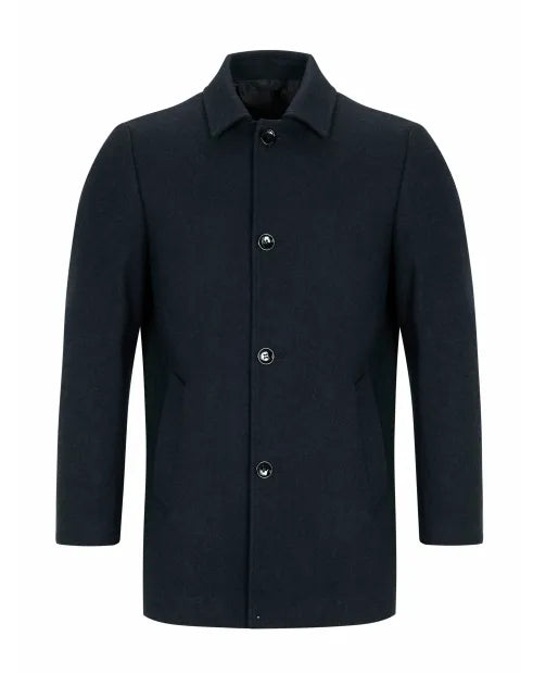 Daniel Grahame 90605 09 Charcoal 2 Bales Overcoat