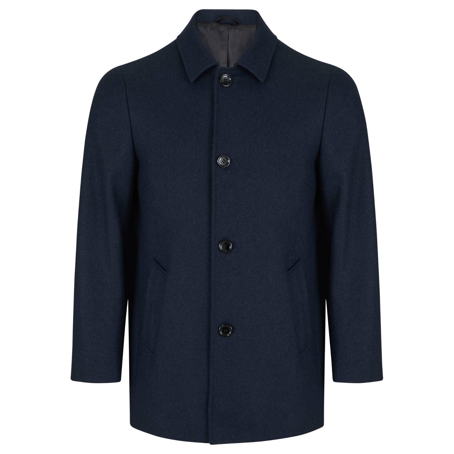 Daniel Grahame 90605 29 Dark Blue/Black Bales Overcoat