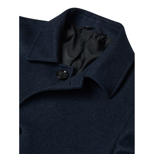 Daniel Grahame 90605 29 Dark Blue/Black Bales Overcoat