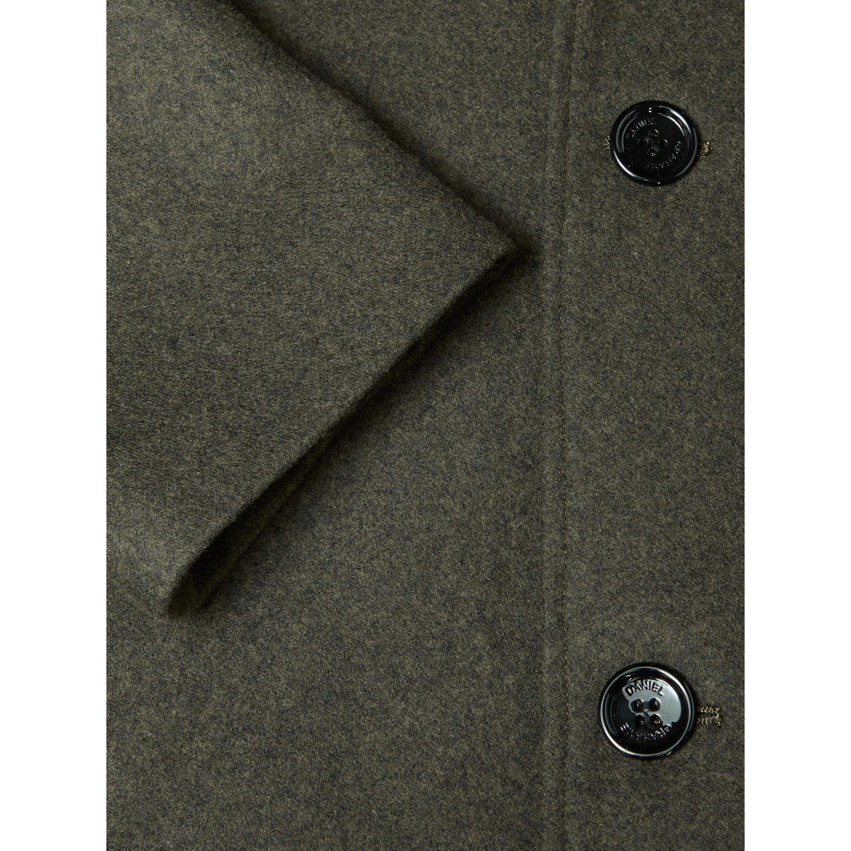 Daniel Grahame 90605 37 Green Overcoat