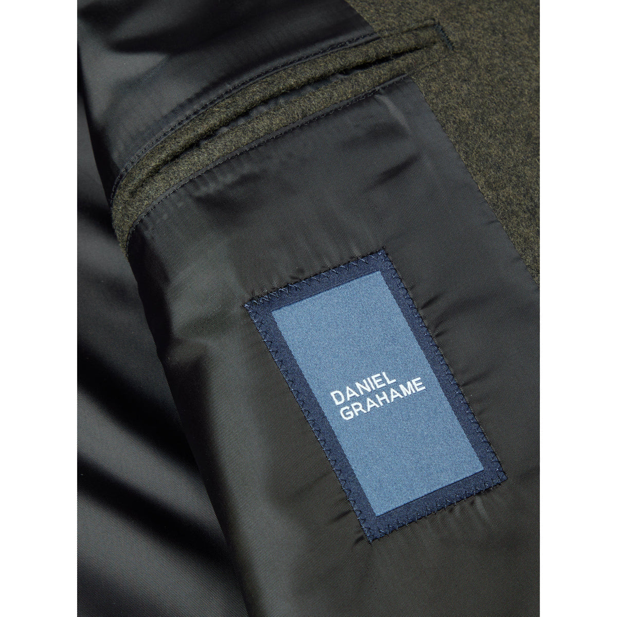 Daniel Grahame 90605 37 Green Overcoat