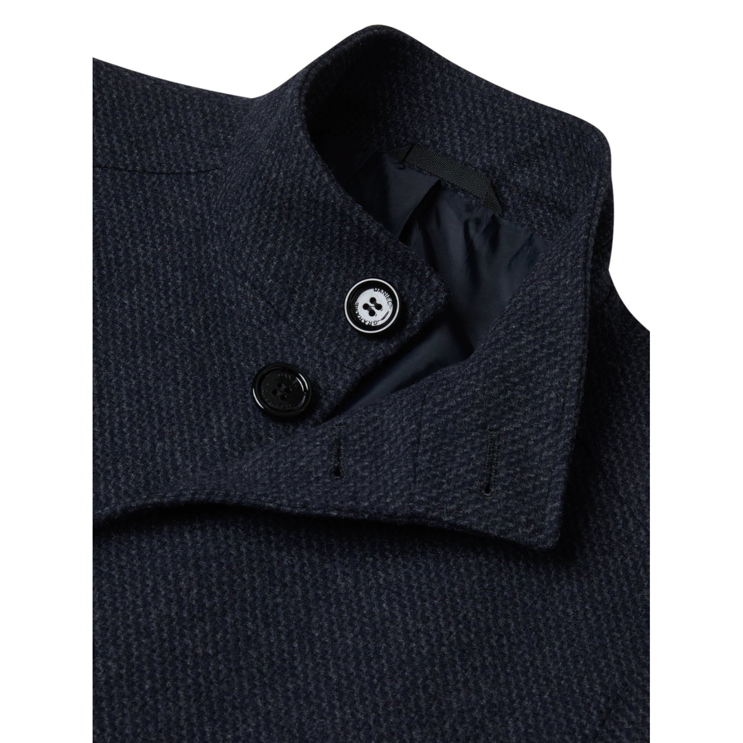 Daniel Grahame 90606 28 Navy Watson Overcoat
