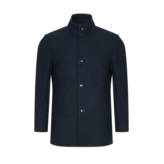 Daniel Grahame 90614 29 Navy Overcoat