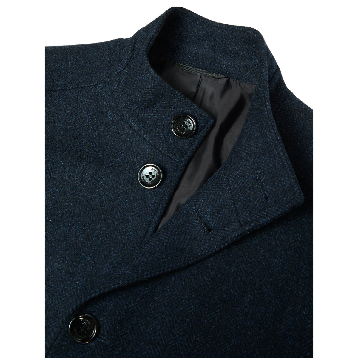 Daniel Grahame 90614 29 Navy Overcoat