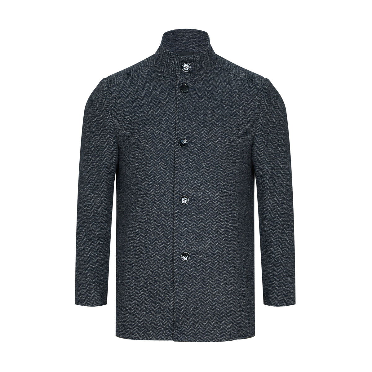 Daniel Grahame 90614 78 Navy Overcoat
