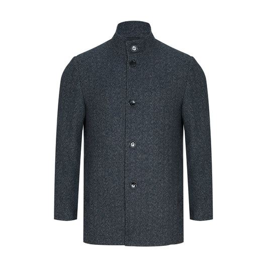 Daniel Grahame 90614 78 Navy Overcoat