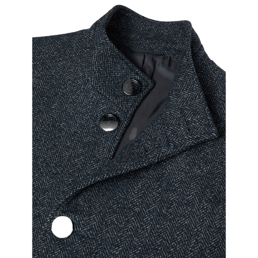 Daniel Grahame 90614 78 Navy Overcoat