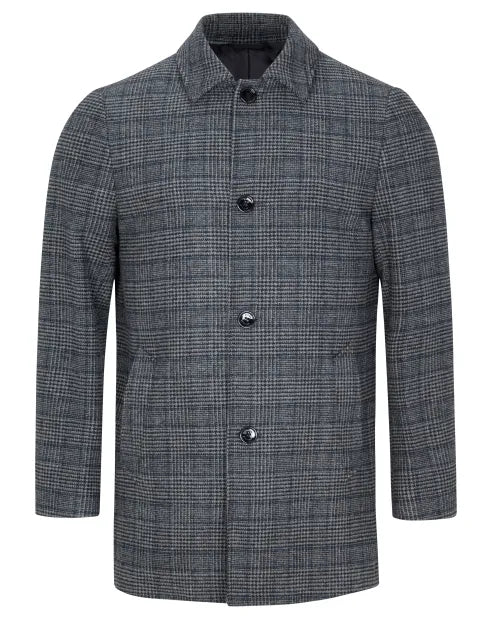 Daniel Grahame 90615 08 Charcoal Overcoat
