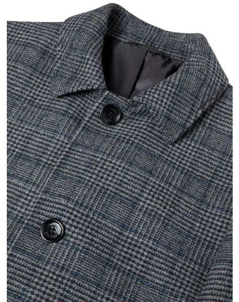Daniel Grahame 90615 08 Charcoal Overcoat