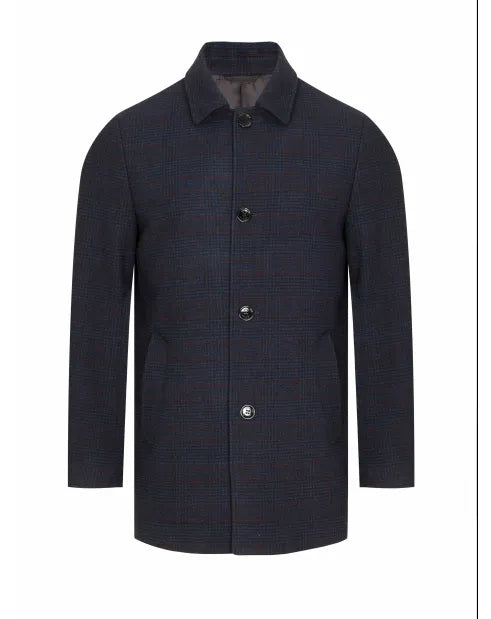 Daniel Grahame 90615 28 Navy Overcoat