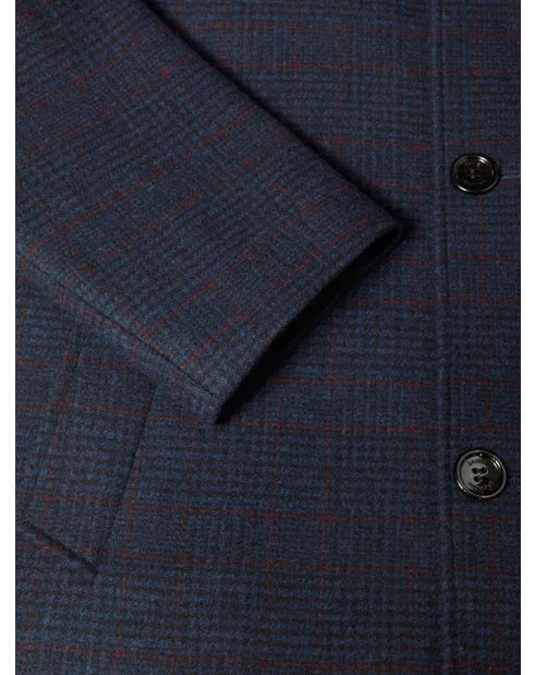 Daniel Grahame 90615 28 Navy Overcoat