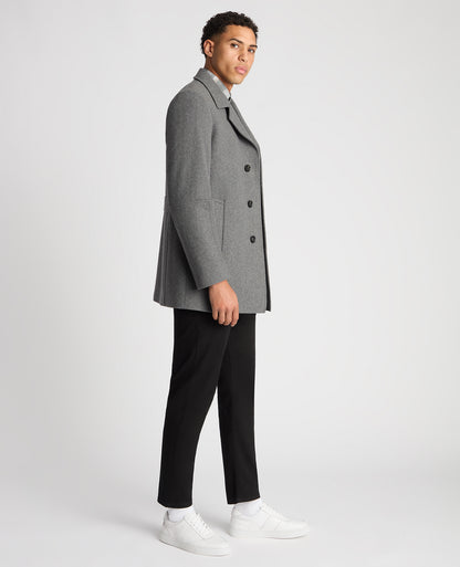 Remus Uomo 90700 07 Dark Grey Lochlan Overcoat