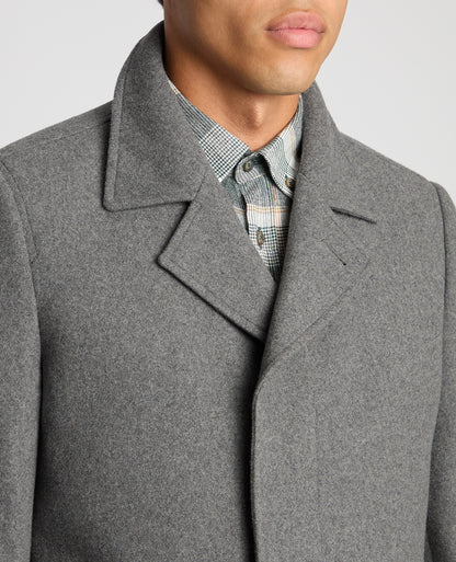 Remus Uomo 90700 07 Dark Grey Lochlan Overcoat