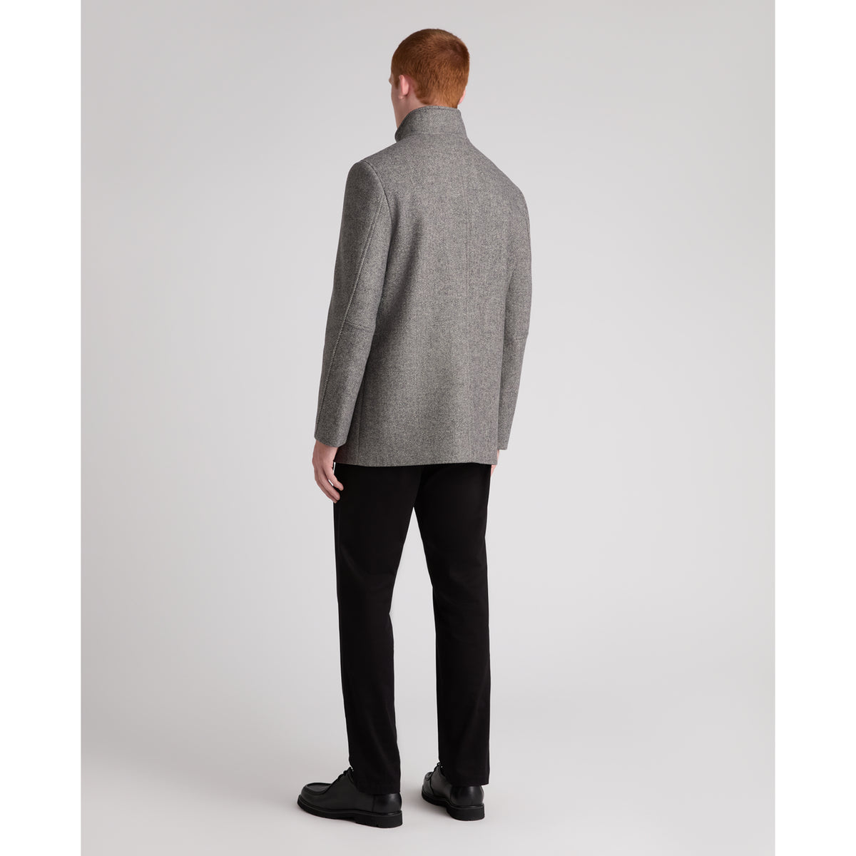 Remus Uomo 90711 06 Dark Grey Jacob Overcoat