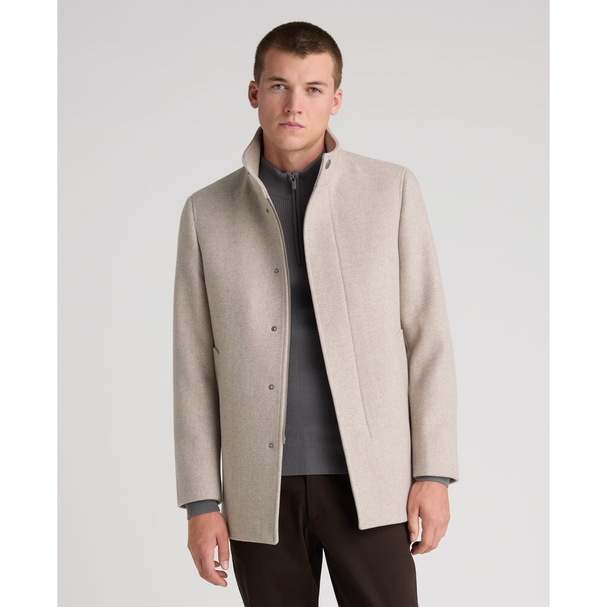 Remus Uomo 90711 94 Beige/Sand Jacob Overcoat