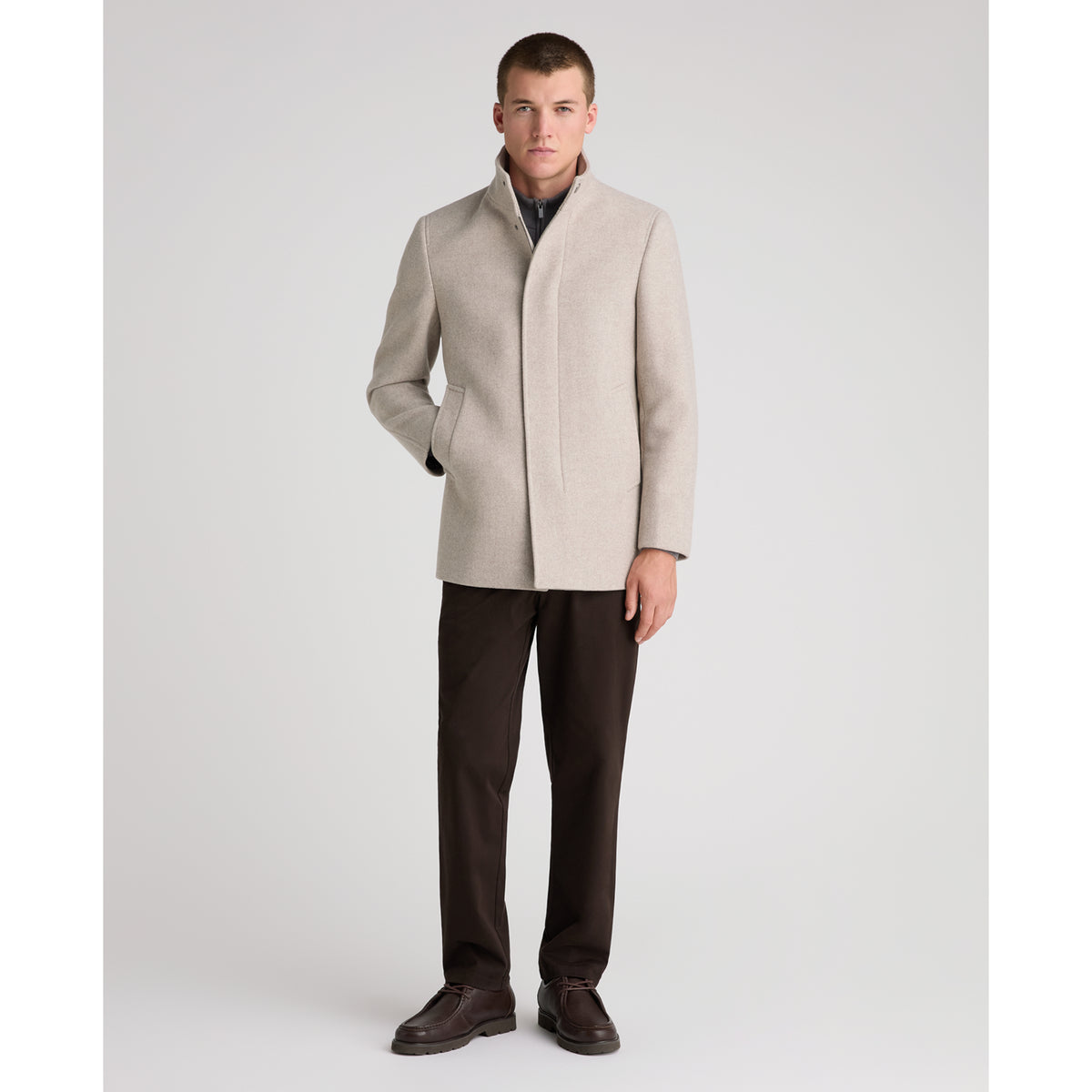 Remus Uomo 90711 94 Beige/Sand Jacob Overcoat