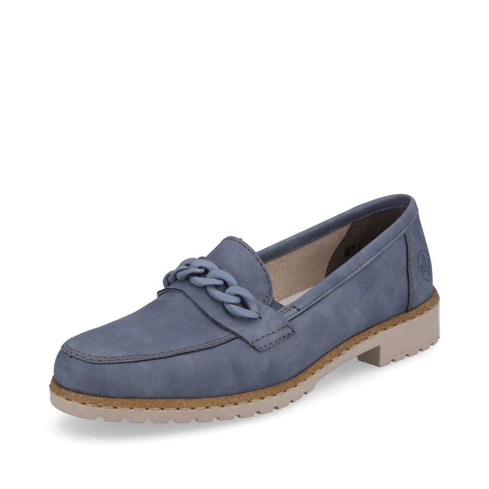 Rieker 51863-10 Light Blue Casual Shoes