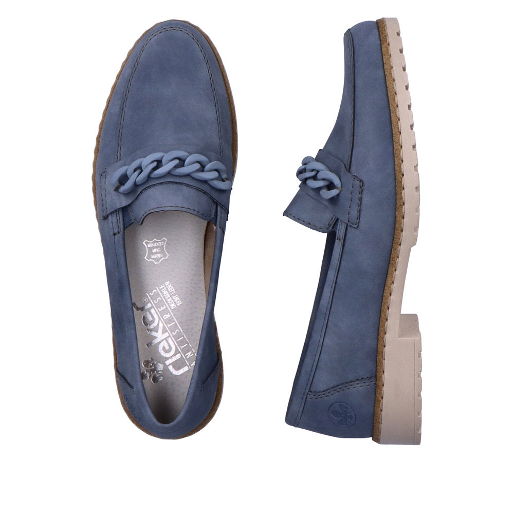 Rieker 51863-10 Light Blue Casual Shoes