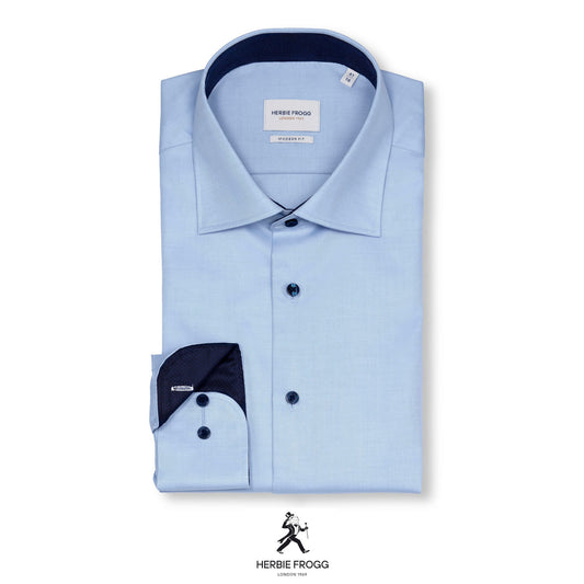 Herbie Frogg 52162 Blue Modern Fit Shirt