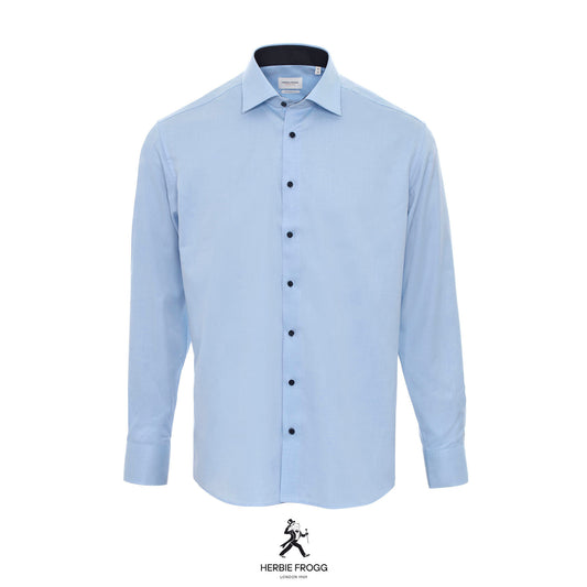 Herbie Frogg 52162 Blue Modern Fit Shirt