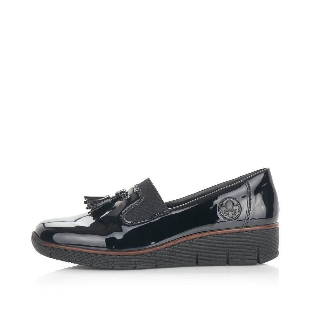 Rieker 53751-00 Black Casual Shoes