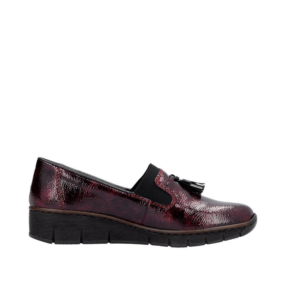 Rieker 53751-35 Burgundy Casual Shoes